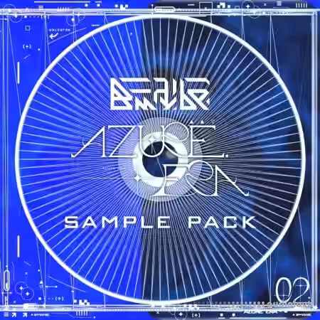B-maybe Azure Era Sample Pack [WAV] - Sample Pack Artwork
