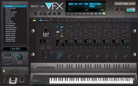 BackStage Pass Best of VFX [KONTAKT] - Sample Pack Artwork