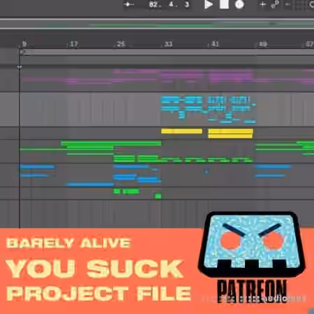 Barely Alive You Suck [PROJECT FILE] [Ableton Live] - Sample Pack Artwork