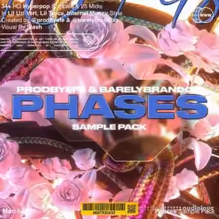 barelybrandon Phases Sample Pack [WAV, MiDi] - Sample Pack Artwork