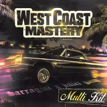Barragini West Coast Mastery (Multi Kit) by 808Street [WAV] - Sample Pack Artwork