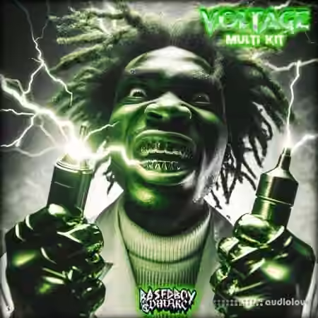 BasedBoyDMarc Voltage (Multi Kit) [WAV, Synth Presets, DAW Templates] - Sample Pack Artwork