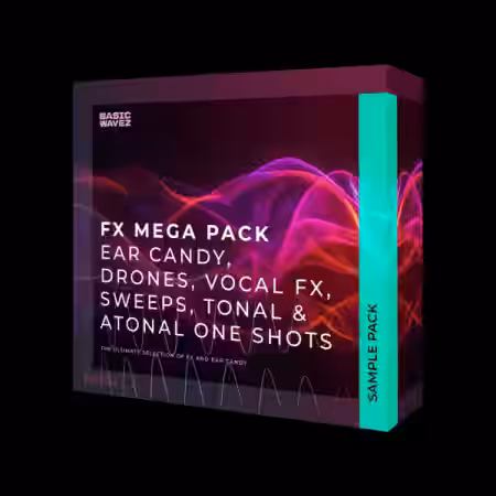 Basic Wavez FX Mega Pack Vol.1 [WAV] - Sample Pack Artwork