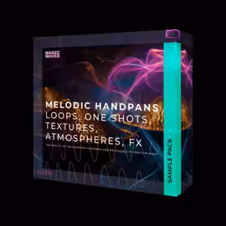 Basic Wavez Melodic Handpans By CallumCantSleep [WAV, MiDi] - Sample Pack Artwork