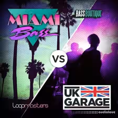 Bass Boutique Miami Bass VS UK Garage [WAV, DAW Templates] - Sample Pack Artwork