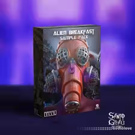 Basso Sample Pack Alien Breakfast Pt 1 [WAV] - Sample Pack Artwork