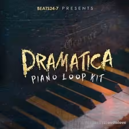 BEATS24-7 Dramatica Piano Loops [WAV] - Sample Pack Artwork