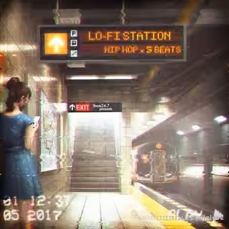 Beats24-7.com LoFi Station Hip Hop [WAV, MiDi] - Sample Pack Artwork