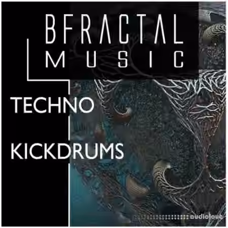 BFractal Music Techno KickDrums [WAV] - Sample Pack Artwork