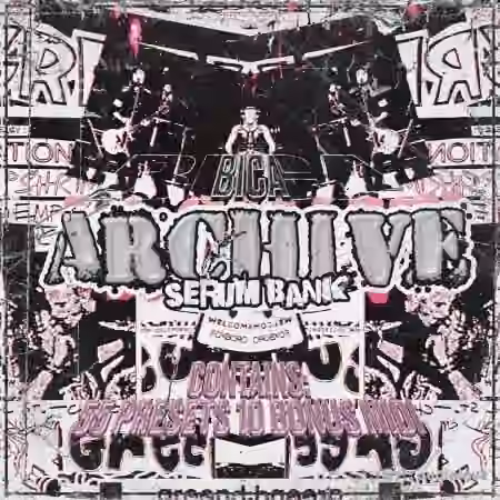 Bica Archive Serum Bank [Synth Presets, MiDi] - Sample Pack Artwork
