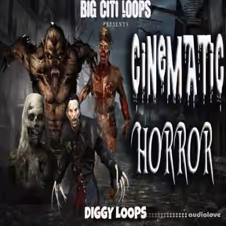 Big Citi Loops Cinematic Horror [WAV] - Sample Pack Artwork