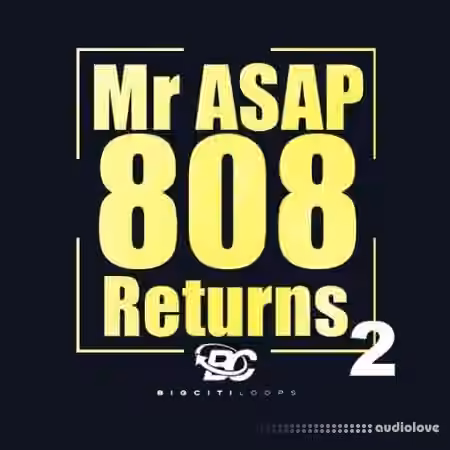 Big Citi Loops Mr ASAP 808 Returns 2 [WAV] - Sample Pack Artwork