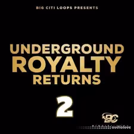 Big Citi Loops Underground Royalty Returns 2 [WAV] - Sample Pack Artwork