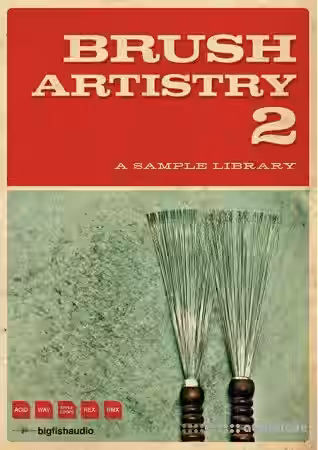 Big Fish Audio Brush Artistry 2 [MULTiFORMAT] - Sample Pack Artwork