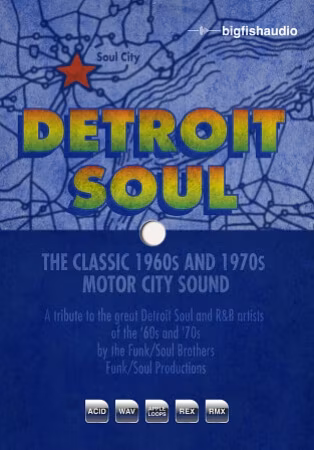 Big Fish Audio Detroit Soul [MULTiFORMAT]