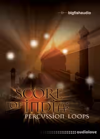 Big Fish Audio Score of India Percussion Loops [MULTiFORMAT] - Sample Pack Artwork
