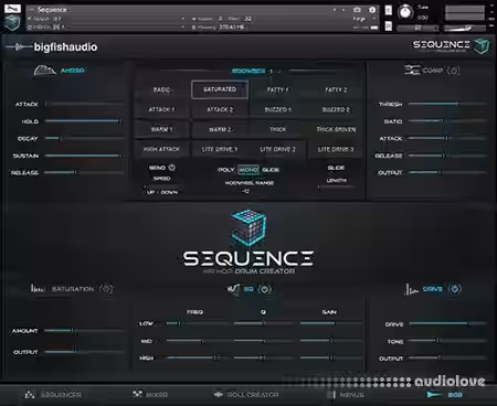 Big Fish Audio Sequence Hip Hop Beat Creator [KONTAKT] - Sample Pack Artwork