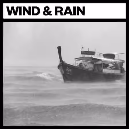 Big Room Sound Wind and Rain [WAV]