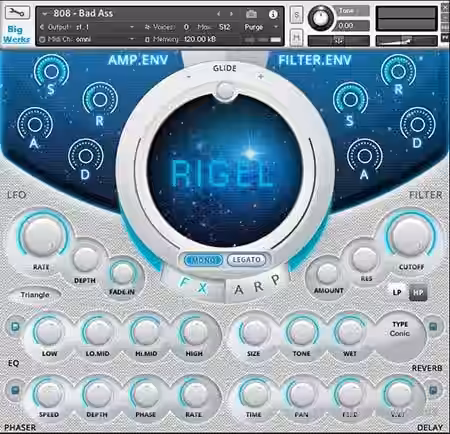 BigWerks Rigel [KONTAKT] - Sample Pack Artwork