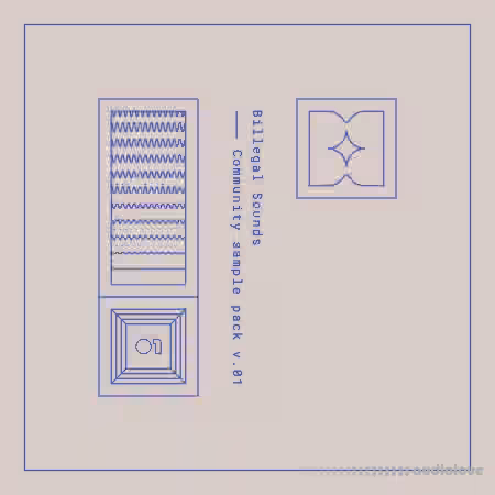 Billegal Sounds Community Sample Pack v01 [WAV] - Sample Pack Artwork