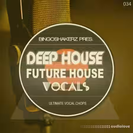 Bingoshakerz Deep House and Future House Vocals [WAV] - Sample Pack Artwork