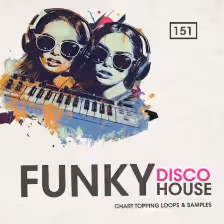 Bingoshakerz Funky and Disco House [WAV, MiDi, REX] - Sample Pack Artwork
