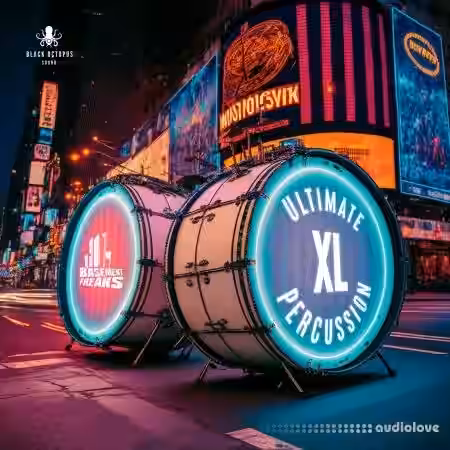 Black Octopus Basement Freaks Presents: Ultimate Percussion XL [WAV] - Sample Pack Artwork