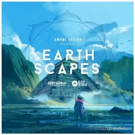 Black Octopus Sound Earthscapes By Amani Friend [WAV] - Sample Pack Artwork