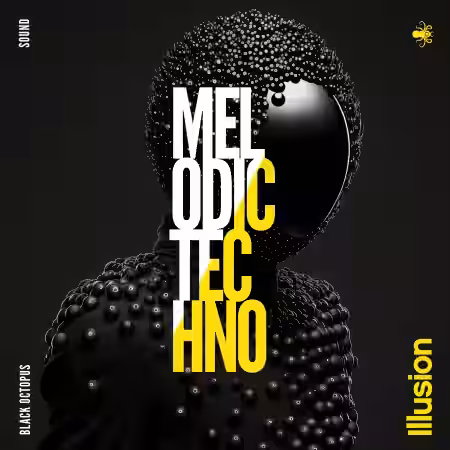 Black Octopus Sound Illusion Melodic Techno [WAV, MiDi, Synth Presets] - Sample Pack Artwork