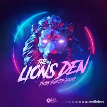 Black Octopus Sound The Lions Den Filthy Dubstep Drums [WAV] - Sample Pack Artwork