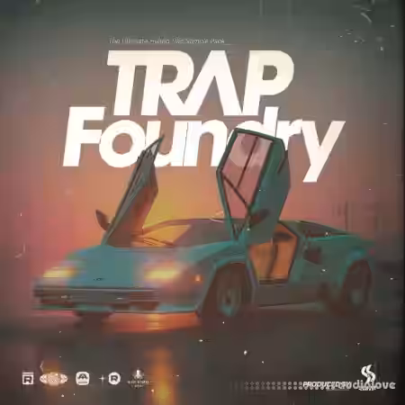 Black Octopus Sound Trap Foundry By Soundssheep [WAV] - Sample Pack Artwork