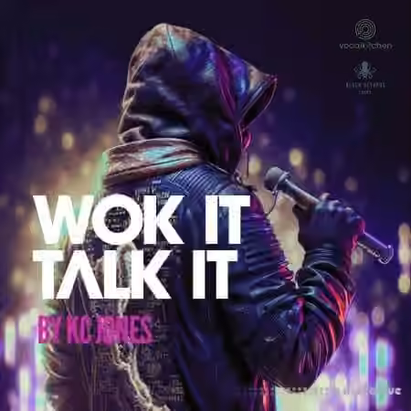 Black Octopus Sound WokItTalkIt by KC Jones and Vocal Kitchen [WAV] - Sample Pack Artwork