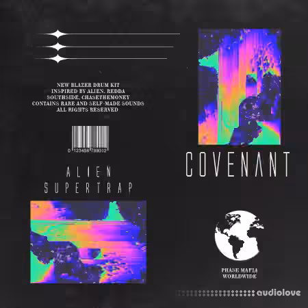 Blazerfxme Covenant Drum Kit [WAV, MiDi, DAW Templates] - Sample Pack Artwork