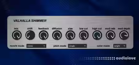 BlueRat Valhalla Shimmer Wrapper Hardware Inspired [Max for Live] - Sample Pack Artwork
