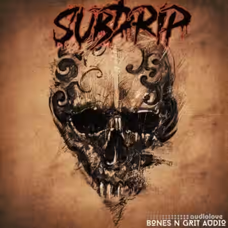 Bones N Grit Audio Sub Drip Drum Kit [WAV] - Sample Pack Artwork