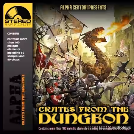 Boom Bap Labs Alpha Centori Crates From The Dungeon 1 [WAV] - Sample Pack Artwork