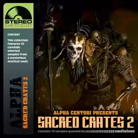 Boom Bap Labs Alpha Centori Sacred Crates 2 [WAV] - Sample Pack Artwork