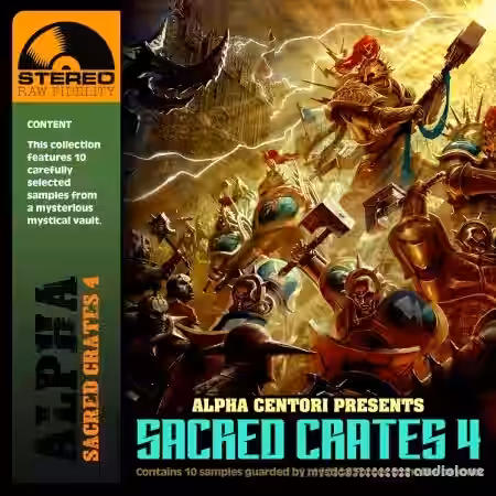 Boom Bap Labs Alpha Centori Sacred Crates 4 [WAV] - Sample Pack Artwork