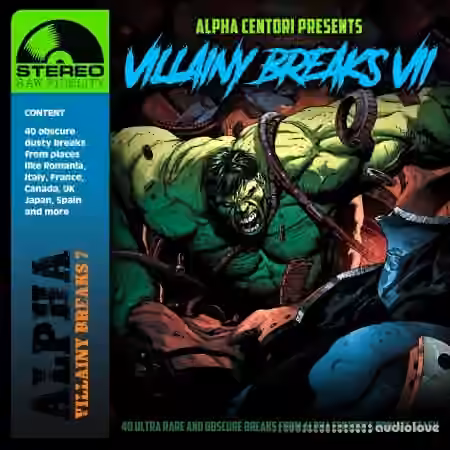 Boom Bap Labs Alpha Centori Villainy Breaks 7 [WAV] - Sample Pack Artwork