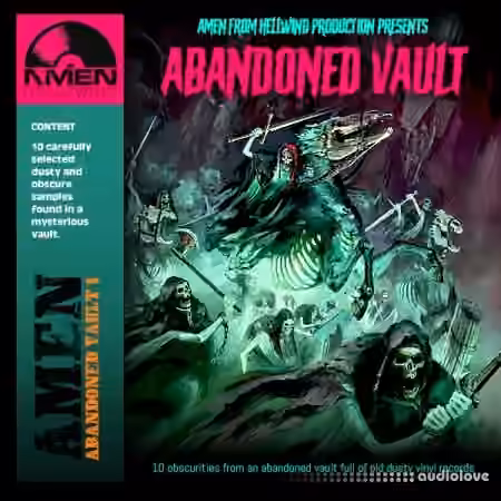 Boom Bap Labs Amen Abandoned Vault Vol.1 [WAV] - Sample Pack Artwork