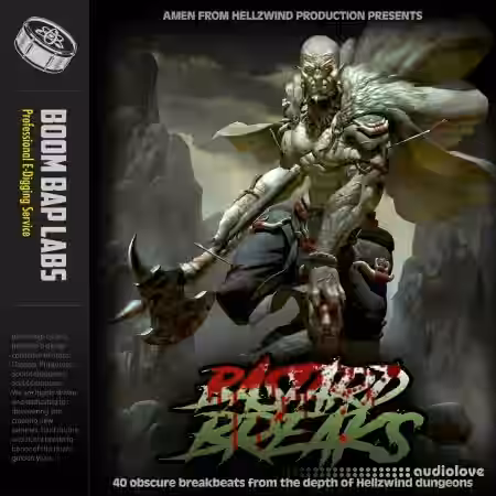Boom Bap Labs Amen Bastard Breaks 1 [WAV] - Sample Pack Artwork