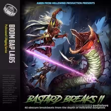 Boom Bap Labs Amen Bastard Breaks 2 [WAV] - Sample Pack Artwork