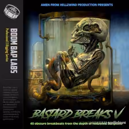 Boom Bap Labs Amen Bastard Breaks 5 [WAV] - Sample Pack Artwork