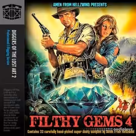 Boom Bap Labs Amen Dusty Gems 4 [WAV] - Sample Pack Artwork