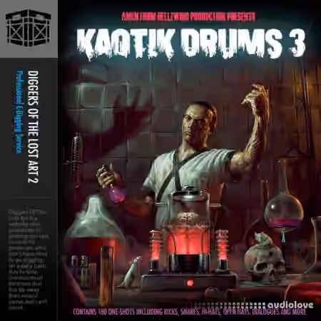 Boom Bap Labs Amen Kaotik Drums Vol 3 [WAV] - Sample Pack Artwork