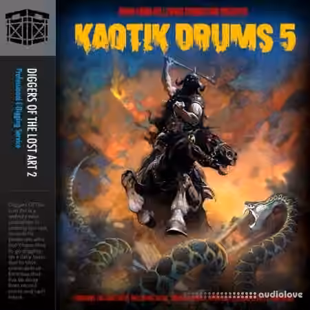 Boom Bap Labs Amen Kaotik Drums Vol 5 [WAV] - Sample Pack Artwork