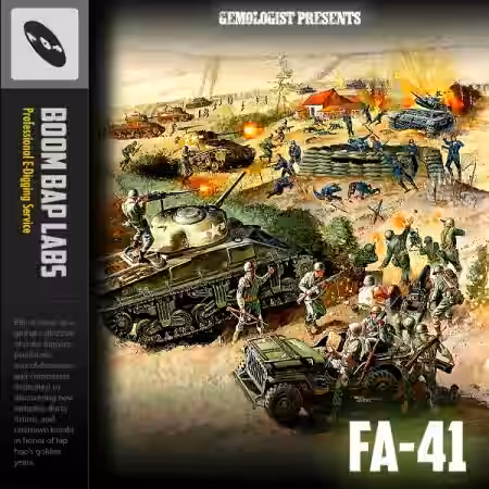 Boom Bap Labs Solution Beats Flippers Armament 41 [WAV] - Sample Pack Artwork