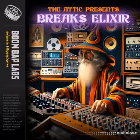 Boom Bap Labs The Attic Breaks Elixir [WAV] - Sample Pack Artwork