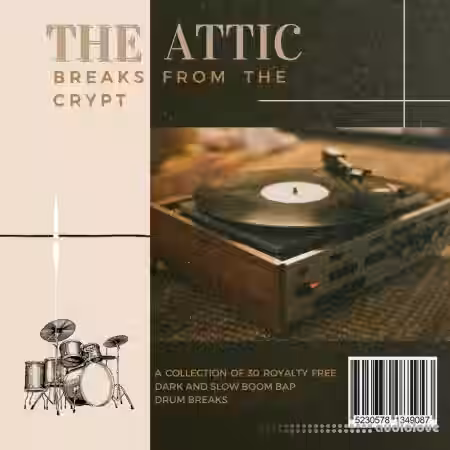 Boom Bap Labs The Attic Breaks From The Crypt [WAV] - Sample Pack Artwork