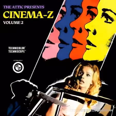 Boom Bap Labs The Attic Cinema Z Vol.2 [WAV] - Sample Pack Artwork